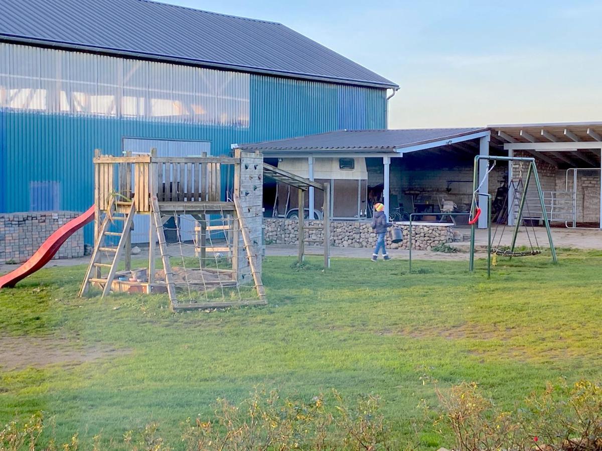 Familienfreundliche Ferienwohnung Am Reuterteich Seedorf  Esterno foto