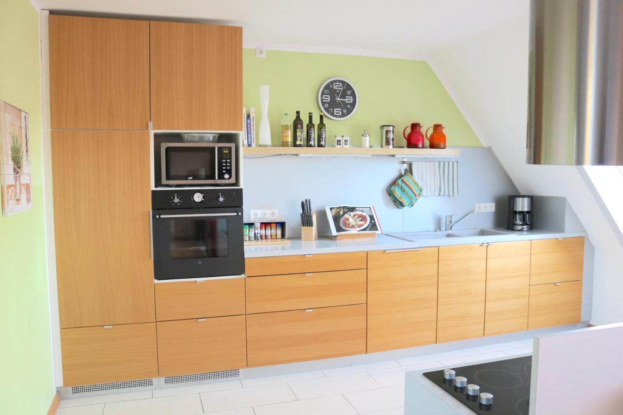 Familienfreundliche Ferienwohnung Am Reuterteich Seedorf  Esterno foto