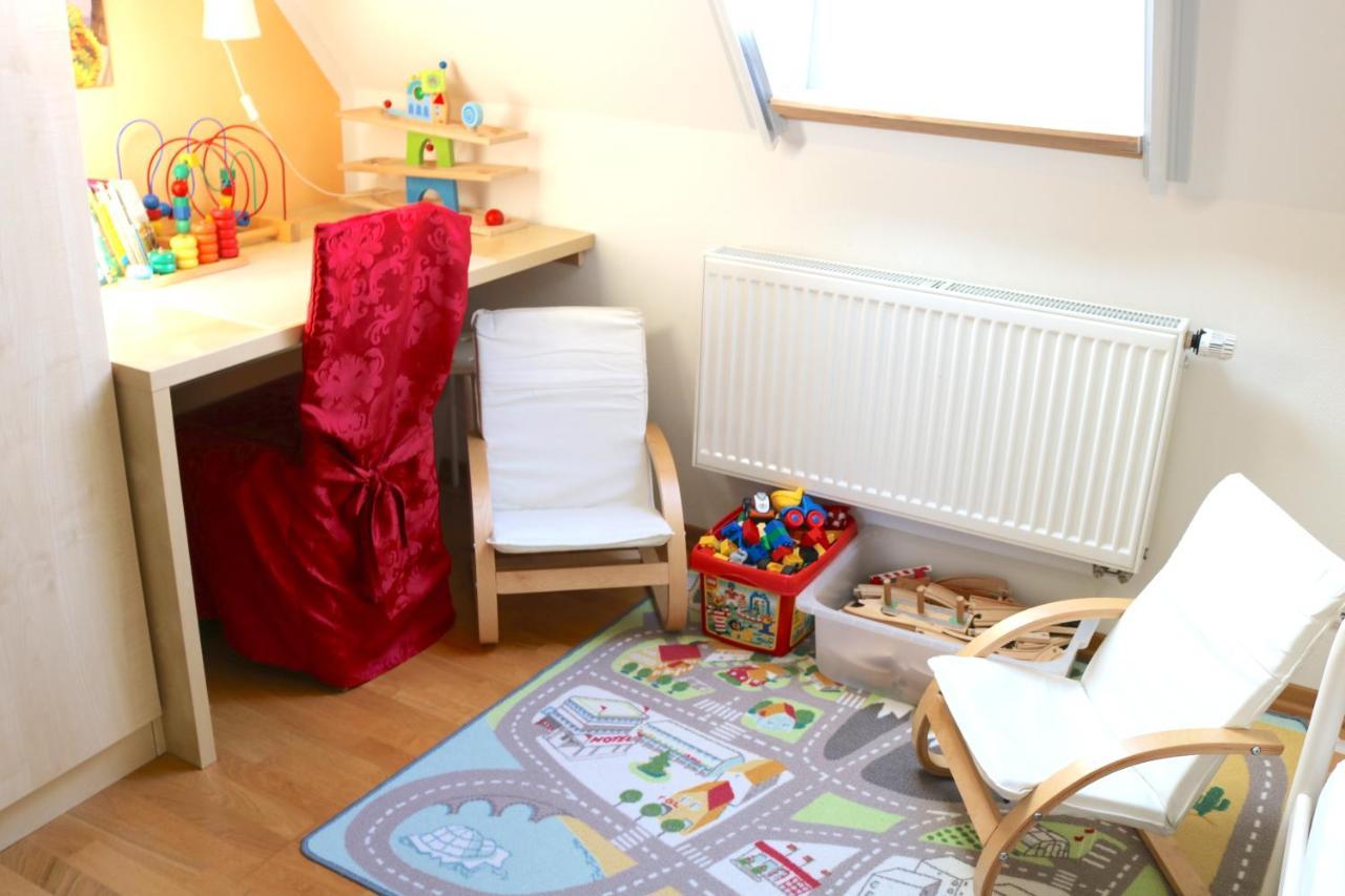 Familienfreundliche Ferienwohnung Am Reuterteich Seedorf  Esterno foto