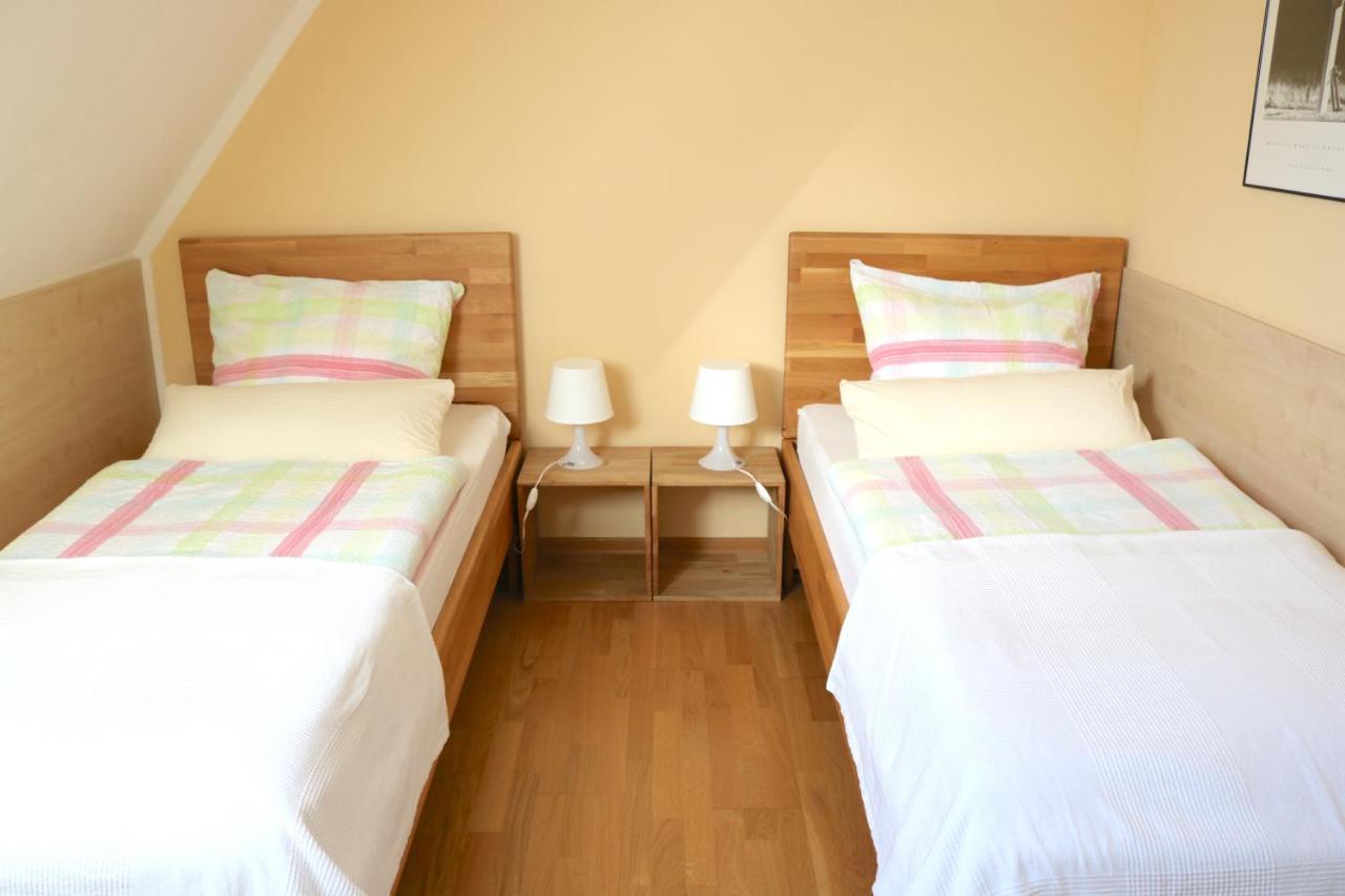 Familienfreundliche Ferienwohnung Am Reuterteich Seedorf  Esterno foto